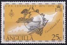 1974, Anguilla, 0200A, 100 let Světové poštovní unie (UPU) ✶✶