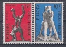 1974, Belgie, 1766/1767, EUROPA, **