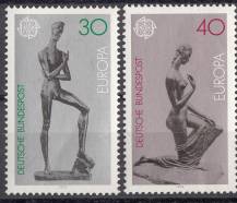 1974, Bundes, 0804/0805, EUROPA, **