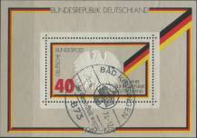 1974, Bundes, A010, 10 let Spolkové republiky Německa ⊙