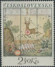 1974, ČSR II, 2100, Střelecké terče: Salva na počest dobrých ostrostřelců ∗∗