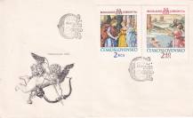 1974, ČSR II, FDC15/74, Bratislavské gobelíny