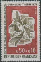 1974, Francie, 1865, Den poštovní známky ∗∗