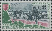 1974, Francie, 1877, 30. výročí vylodění Spojenců v Normandii ∗∗
