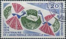 1974, Francie, 1887, 100 let Světové poštovní unie (UPU) ⊙