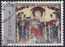 1974, Island, 0493, 1100 let osídlení Islandu (II) ⊙ 