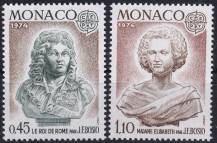 1974, Monako, 1114/1115, EUROPA: Sochařství ✶✶