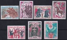 1974, Monako, 1130/1136, Mezinárodní cirkusový festival v Monte Carlu  ✶✶