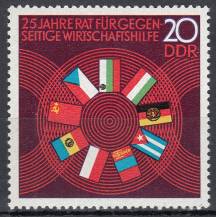 1974, NDR, 1918, 25 let Rady vzájemné hospodářské pomoci (RGW), **