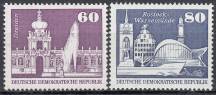 1974, NDR, 1919/1920, Výplatní známky - Výstavba v NDR, **