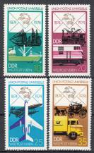 1974, NDR, 1984/1987, 100 let Světové poštovní unie (UPU), **