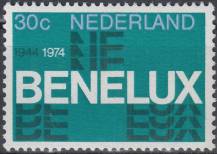 1974, Nizozemí, 1035, 30 let celní unie BENELUX ∗∗