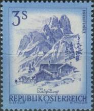 1974, Rakousko, 1442, Výplatní známka: Krásy Rakouska - Bischofmütze ∗∗
