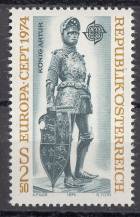 1974, Rakousko, 1450, EUROPA - Sochařství, **