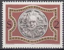 1974, Rakousko, 1452, Výstava Renesance v Rakousku, **