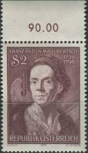 1974, Rakousko, 1455p, 250. výročí narození Franze Antona Maulbertscha ∗∗