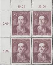 1974, Rakousko, 1455p, 250. výročí narození Franze Antona Maulbertscha ∗∗ ⊞ r