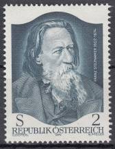 1974, Rakousko, 1460, 100. výročí úmrtí Franze Stelzhammera, **