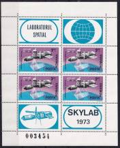 1974, Rumunsko, A117, Vesmírná laboratoř Skylab  ✶✶