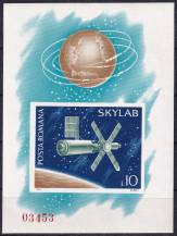1974, Rumunsko, A118, Vesmírná laboratoř Skylab  ✶✶