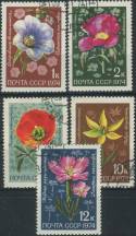 1974, SSSR, 4308/4312, Horské květiny ze střední Asie ⊙