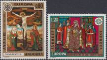 1975, Andorra (Francouzská pošta), 0264/0265, EUROPA, **