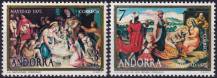 1975, Andorra (Španělská pošta), 0099/0100, Vánoce ✶✶