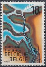1975, Belgie, 1832, Otevření kanálu Schelda-Rýn, **