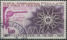 1975, Francie, 1921, 100. výročí Mezinárodní metrické konvence ⊙