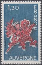 1975, Francie, 1933, Výplatní známka: Regiony Francie - Auvergne ∗∗