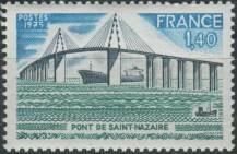 1975, Francie, 1938, Otevření lanového mostu u St. Nazaire ∗∗
