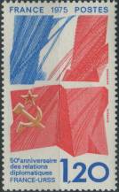 1975, Francie, 1941, 50 let diplomatických styků Francie-SSSR ∗∗