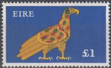 1975, Irsko, 0321, Výplatní známka: Ranné irské umění - Orel ∗∗