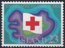 1975, Island, 0509, 50 let Červeného kříže na Islandu ✶✶