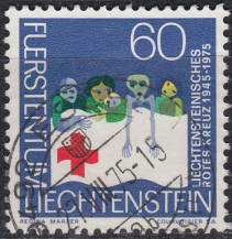 1975, Lichtenštejnsko, 0629, 30 let Lichtenštejnského Červeného kříže ⊙
