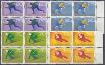 1975, Lichtenštejnsko, 0635/0638, Zimní olympijské hry 1976, Innsbruck ∗∗ 4blok