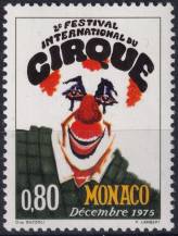 1975, Monako, 1184, 2. mezinárodní cirkusový festival v Monte Carlu ✶✶