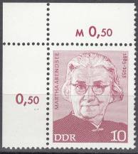 1975, NDR, 2012, Osobnosti německého dělnického hnutí (III), počitadlo, **