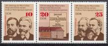 1975, NDR, 2050/2052St, 100. výročí sloučení socialistických stran a vydání Programových kritik Karla Marxe, **