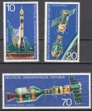 1975, NDR, 2083/2085, Sovětsko-americký, společný let, Sojuz-Apollo, **
