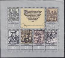 1975, NDR, PL2013/2018, 450. výročí německých selských válek,  ⊙