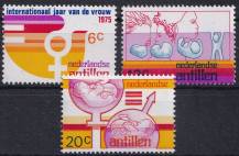 1975, Nizozemské Antily, 0304/0306, Mezinárodní rok ženy ∗∗