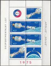 1975, Polsko, A062, Americko-sovětská společná vesmírná akce, Apollo-Sojuz, **