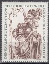 1975, Rakousko, 1474, Evropský rok památek: 125 let památkové péče v Rakousku, **