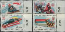 1975, Rakousko, 1479/1482p, Zimní olympijské hry 1976, Innsbruck (I) ∗∗