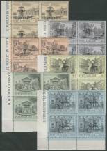 1975, Vatikán, 0657/0662, Evropský rok ochrany památek: Stavby (I) ∗∗ ⊞ L D