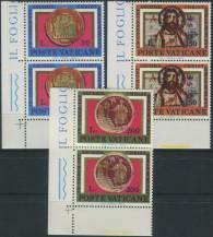 1975, Vatikán, 0664/0666, 9. mezinárodní kongres křesťanské archeologie ∗∗ ⊟ L D