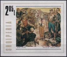 1976, Albánie, A060, Národní obrazy ✶✶