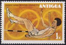 1976, Antigua, 0425, Letní olympijské hry, Montreal: skok do výšky ✶✶