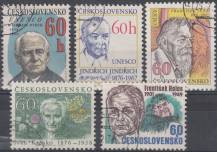 1976, ČSR II, 2182/2186, Výročí významných osobností, ⊙